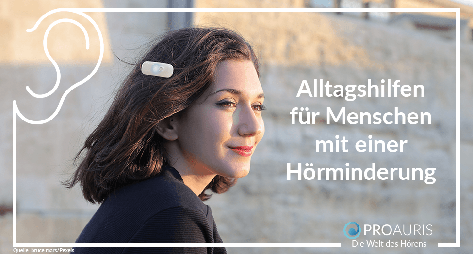 Alltagshilfen für Menschen mit einer Hörminderung