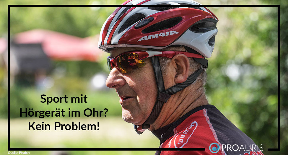 Sport mit Hörgerät im Ohr? Kein Problem!