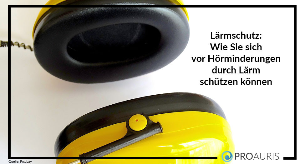 Lärmschutz: Wie Sie sich vor Hörminderungen durch Lärm schützen können